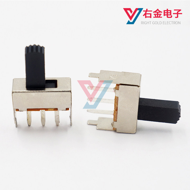 SS-12F18两档拨动开关3脚立式2只固定脚2档音响功放开关玩具开关,电子元器件市场,拨动开关,淘宝优惠券,粉丝福利购,淘宝优惠卷