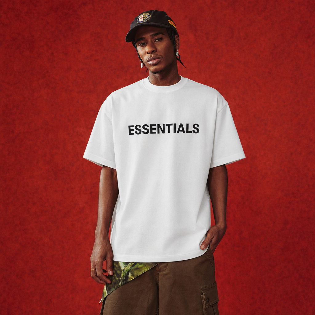 ESSENTIALS正品高街失踪T恤