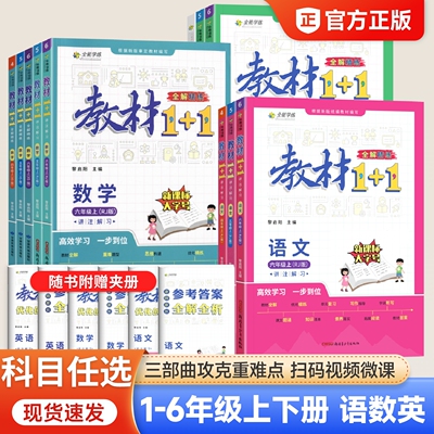 教材全解1+1小学三四五六年级