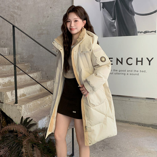 特大码羽绒服中长款保暖冬季外套