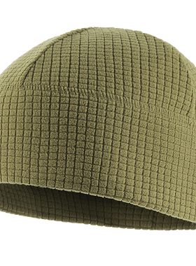 Grid Fleece Beanie Tactical Watch Cap Hat Lightweight Cap