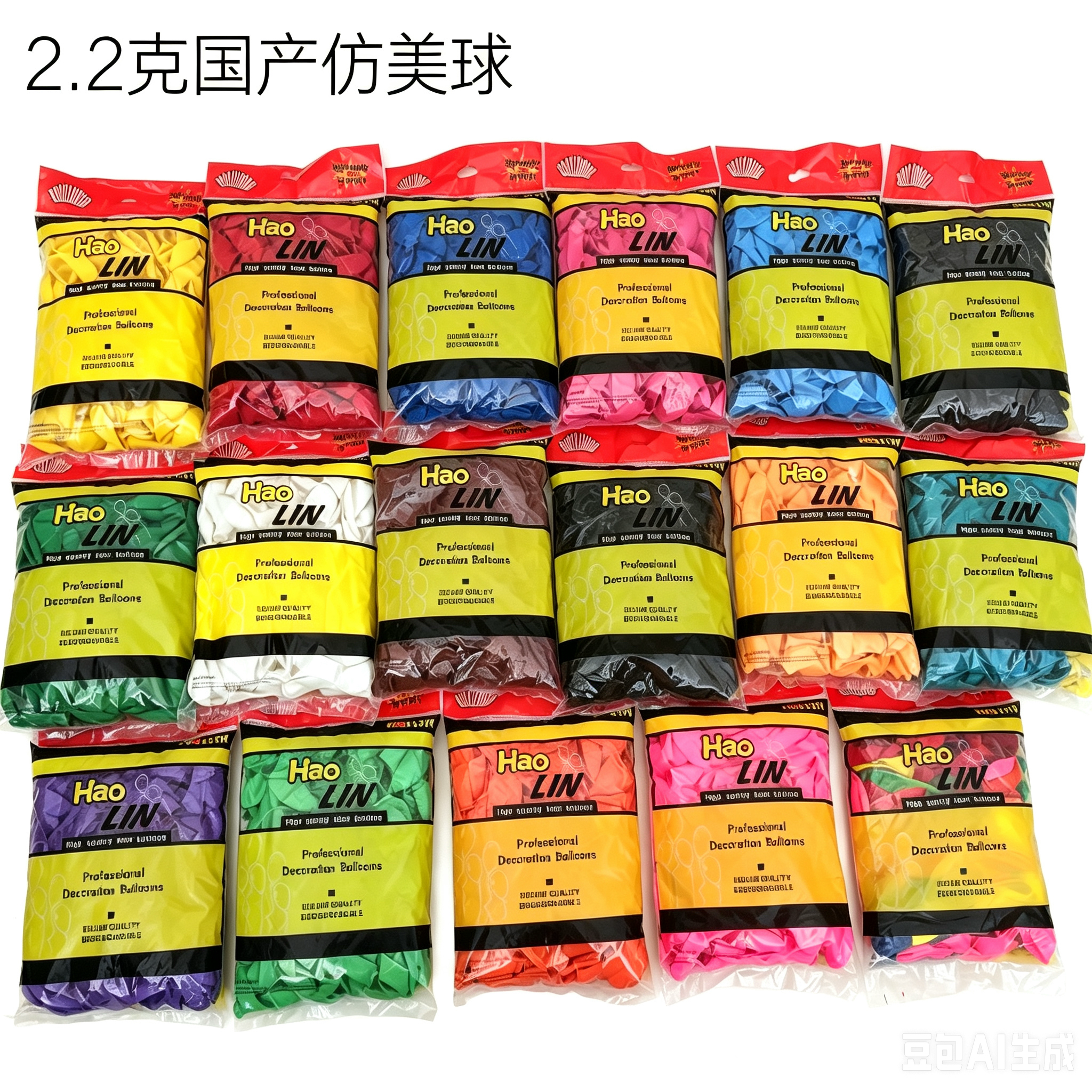 热卖婚庆10寸乳胶气球浩林气球装饰气球多种颜色拱门专用加厚气球