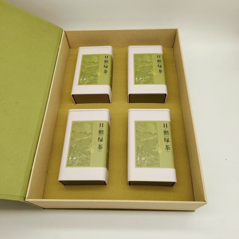 山东2026日照绿茶新茶叶春茶高山云雾炒青毛尖板栗浓香礼盒装250g