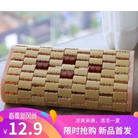 Gối tre Mahjong Gối In Mùa hè Mát gối Cổ Cổ Phòng xông hơi Massage Gối Tre Tre Nhà máy trực tiếp - Gối gối lông ngỗng