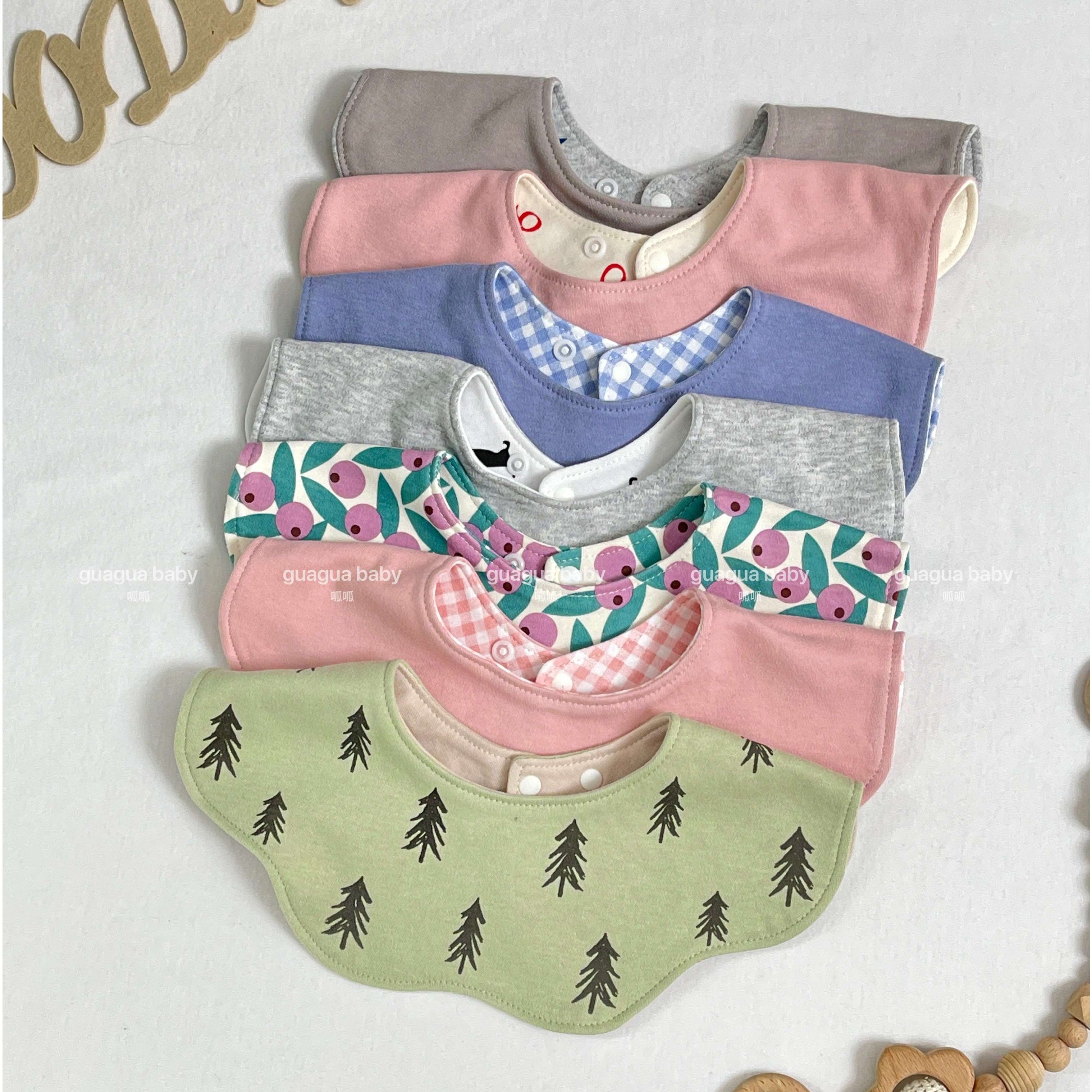 呱呱baby婴儿围嘴男女宝宝口水巾纯棉a类新生儿防吐围兜花瓣围脖,婴童用品,口水巾,淘宝优惠券,粉丝福利购,淘宝优惠卷