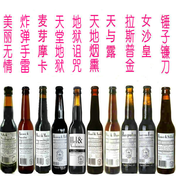 10瓶力荐 帝磨栏风车帝国世涛波特进口精酿啤酒DeMolen原装包邮