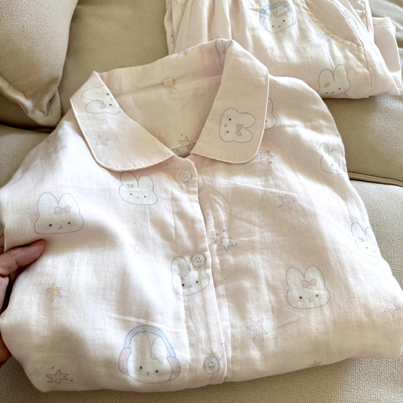 侘町2025年新款纯棉米菲兔短袖短裤睡衣女夏季卡通外穿家居服套装,女士内衣/男士内衣/家居服,睡衣/家居服套装,淘宝优惠券,粉丝福利购,淘宝优惠卷