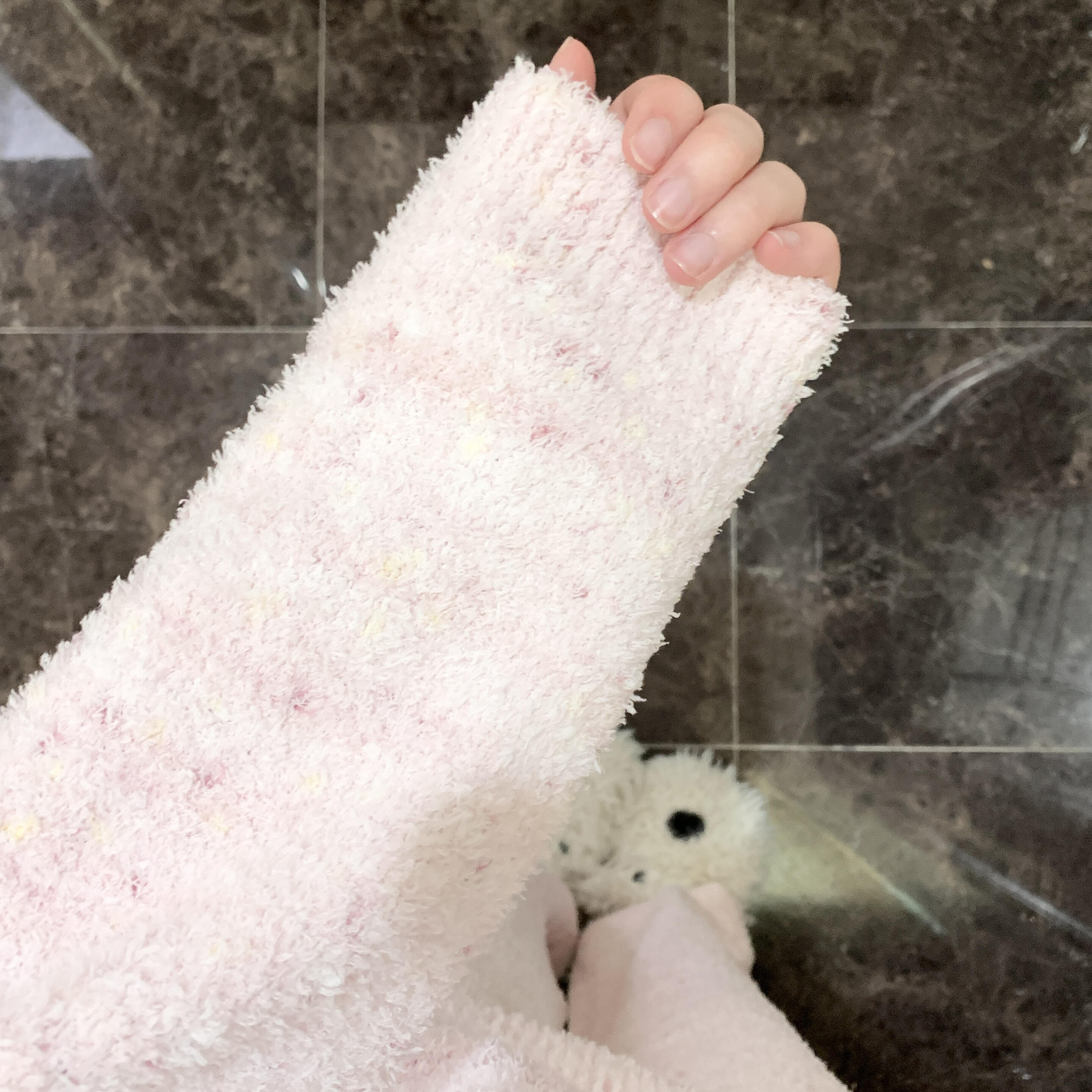 侘町2026睡衣新款英文粉围巾小狗秋冬保暖半边绒套装女休闲家居服,女士内衣/男士内衣/家居服,睡衣/家居服套装,淘宝优惠券,粉丝福利购,淘宝优惠卷