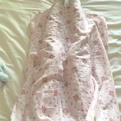 侘町2026新款 全棉双层纱布韩系睡裙甜嗲公主风碎花女长袖 春秋长裙