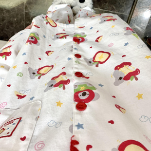 侘町2025年家居服新款 睡衣卡通可外穿女 秋冬苹果星星考拉纯棉长袖