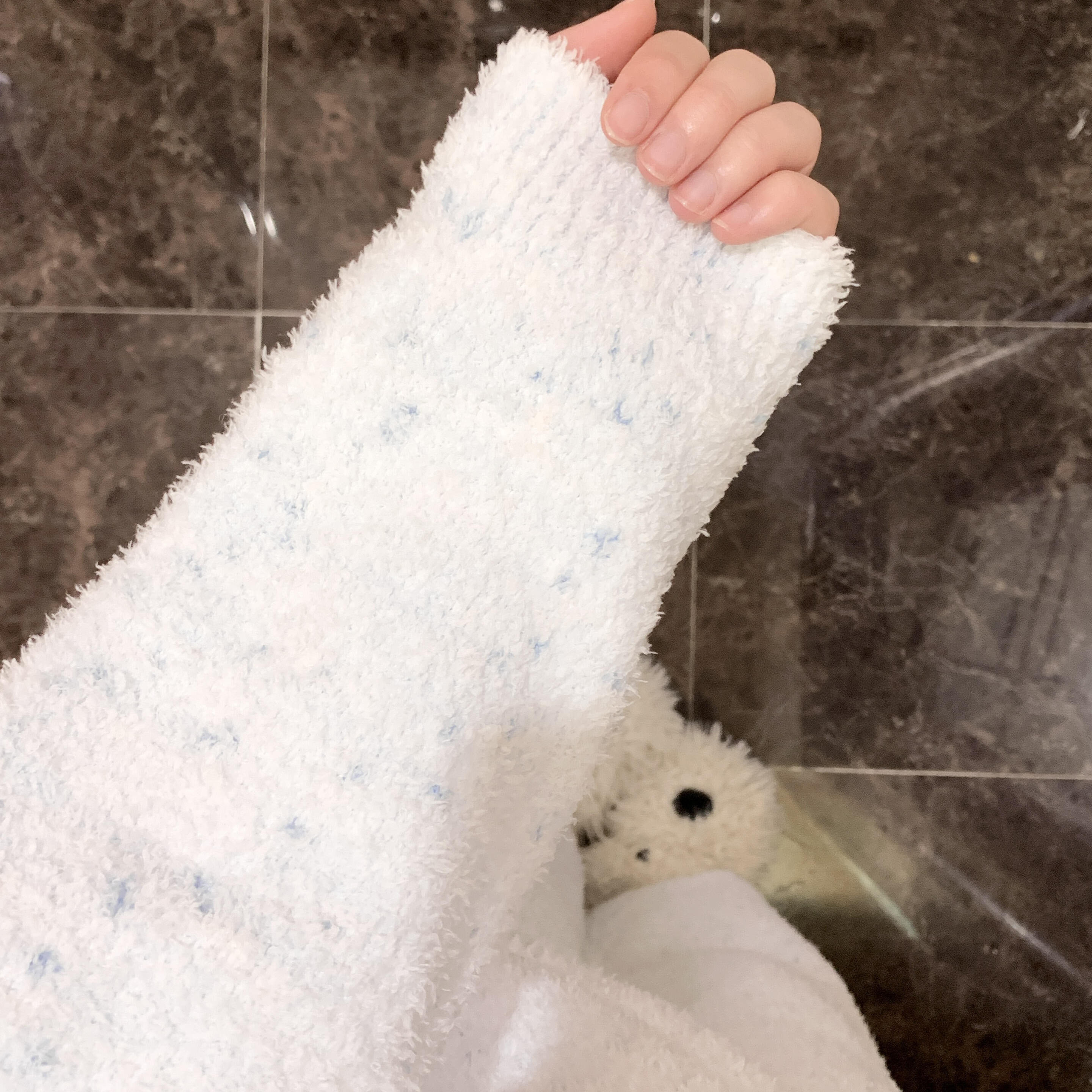 侘町2026冬季新款半边绒保暖套装英文蓝围巾小狗休闲睡衣女家居服,女士内衣/男士内衣/家居服,睡衣/家居服套装,淘宝优惠券,粉丝福利购,淘宝优惠卷