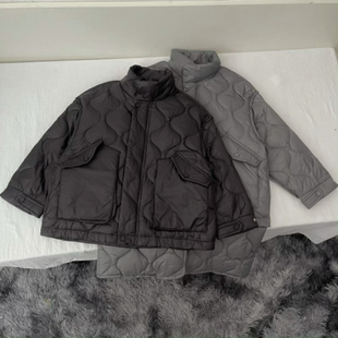 吾名堂品牌折扣男女童中长款轻薄儿童羽绒服长短款两穿特价清