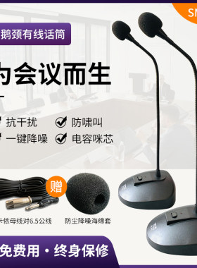 专业会议麦克风会议心形