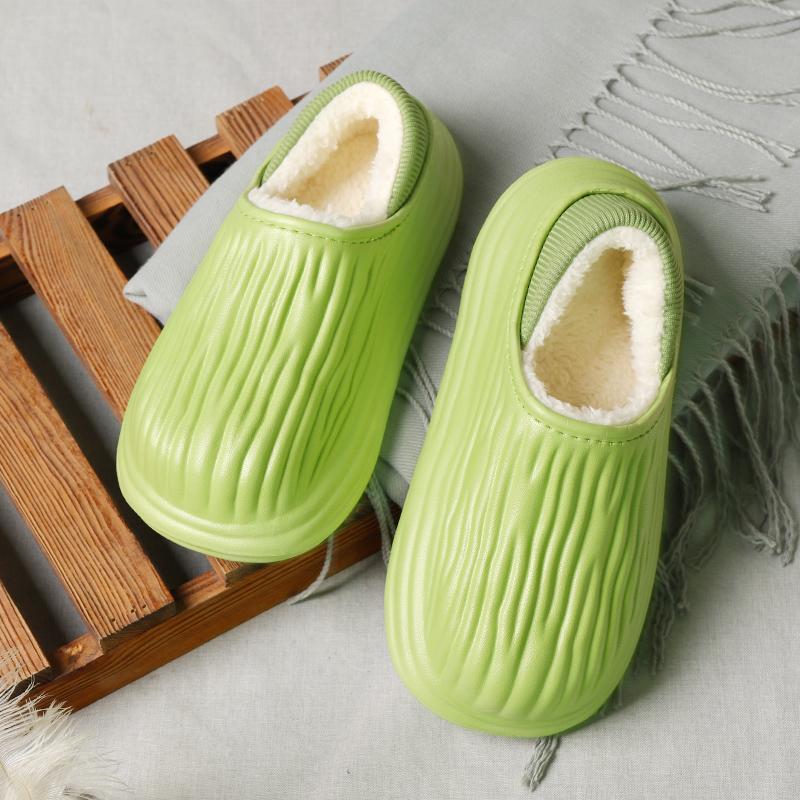 室内家用秋冬季保暖棉拖鞋防水