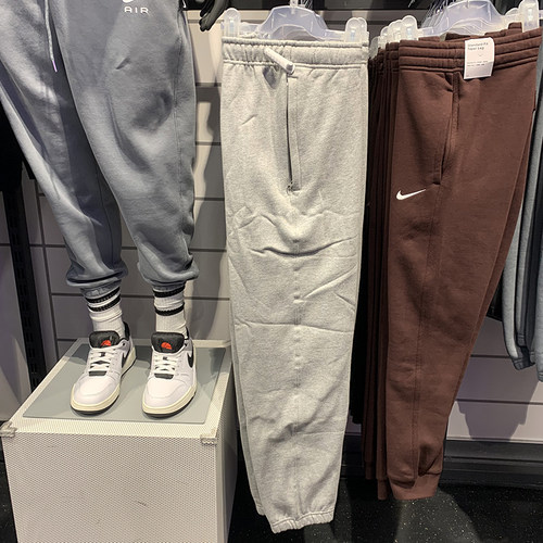 Nike/耐克冬季男子休闲运动训练简约加绒束脚长裤DA0330-063