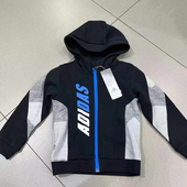 JK男小童装 正品 FABMIX 运动连帽夹克外套HD9970 阿迪达斯LB