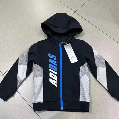 正品阿迪达斯LB FABMIX KN JK男小童装运动连帽夹克外套HD9970