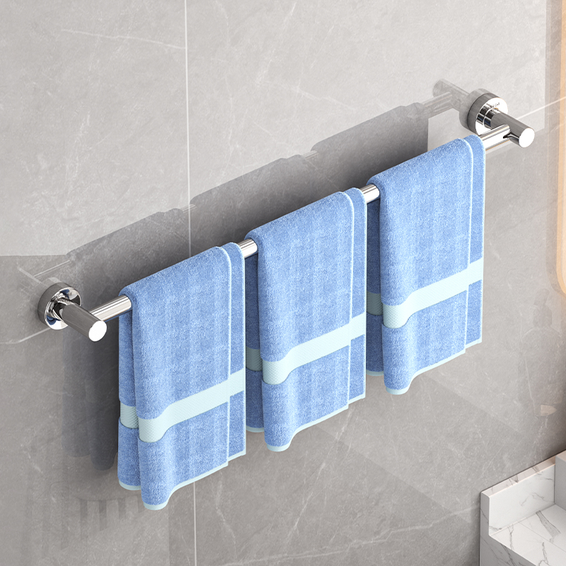 304不锈钢加长单杆免打孔