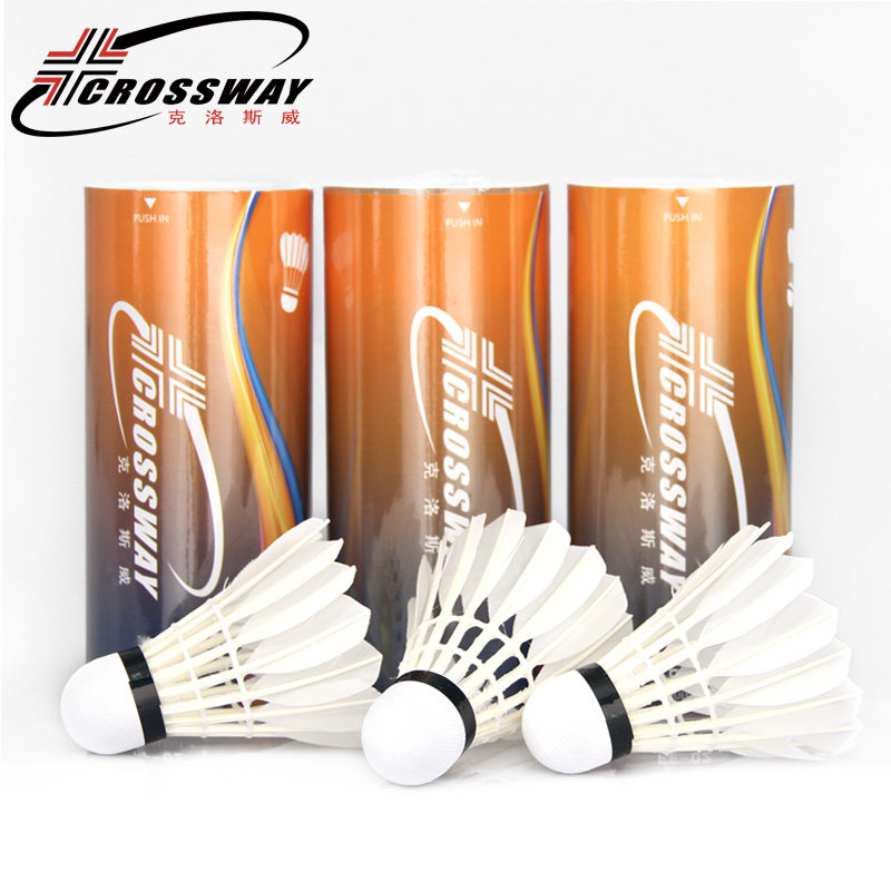 克洛斯威正品鹅毛羽毛球FF02复合软木耐打训练习专业比赛耐打桶球在类目 运动/瑜伽/健身/球迷用品, 羽毛球, 羽毛球中 - 来自Buy2taobao.com提供专业的淘宝代购服务