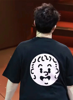 陈奕迅北京演唱会周边短袖T恤情侣男女FnDs同款纯棉宽松表情衣服