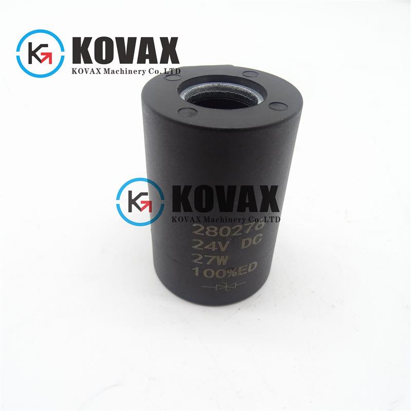 跨境热销280276电磁阀线圈适用于挖掘机装载机工程零配件