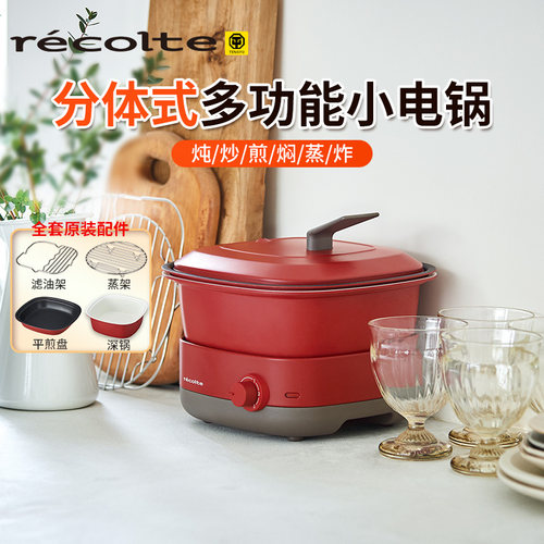 丽克特电煮锅小型家用多功能一体
