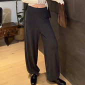 全羊毛松弛橡筋针织弯刀裤 LUNA 万能皇后