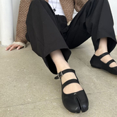 LUNA 真皮大底 手工玛丽珍芭蕾分趾鞋 LIMITED 超柔软小羊皮