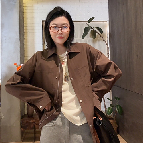 LUNA“拉达女王”春季塔尖进口面料 春季夹克外套