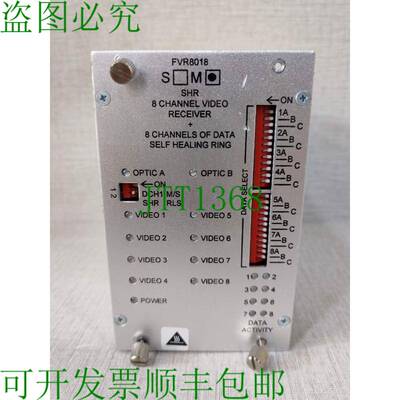 原装供应COMNET FVR8018M SHR 8通道视频接收器 + 8通道数据自愈