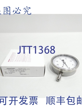 原装供应Ashcroft 35-1009-SW-02L-30/0IMV 压力表 3-1/2英寸 1/4