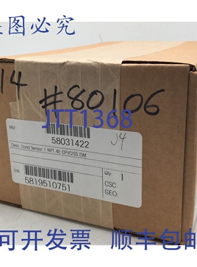 原装供应58031422 电导率传感器 INPT 4E CPVC/SS ISM