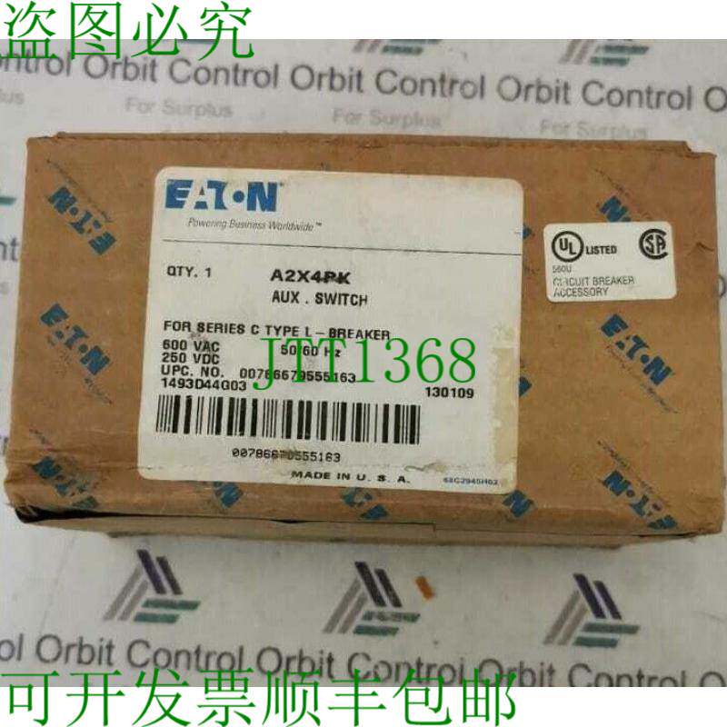 原装供应CUTLER HAMMER A2X4PK 开关 C 型 L 支架 1493D44G03