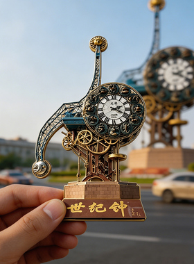 天津世纪钟冰箱贴磁吸2026新款
