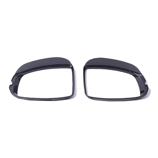 适用2014-24款新飞度后视镜雨眉改装18本田GK5倒车镜碳纤防雨挡贴