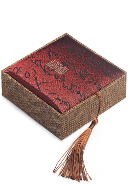 佛珠手镯盒子手串包装盒现货包装盒手链包装麻布盒手链古风