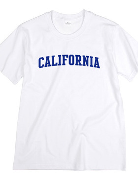 加利福尼亚大学T恤 california名牌大学男女短袖纪念校服文化衫