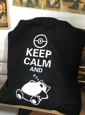 口袋妖怪精灵卡比兽帆布袋单肩帆布包女环保学生装书手提购物帆布