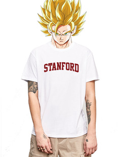 斯坦福大学Stanford周边纪念留学生男女校服短袖t恤tshirt半袖