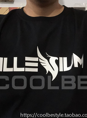 凤凰之子t恤 ILLENIUM T恤Nick Miller男女衣服DJ短袖EDM电音节