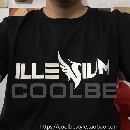 凤凰之子t恤 ILLENIUM T恤Nick Miller男女衣服DJ短袖EDM电音节