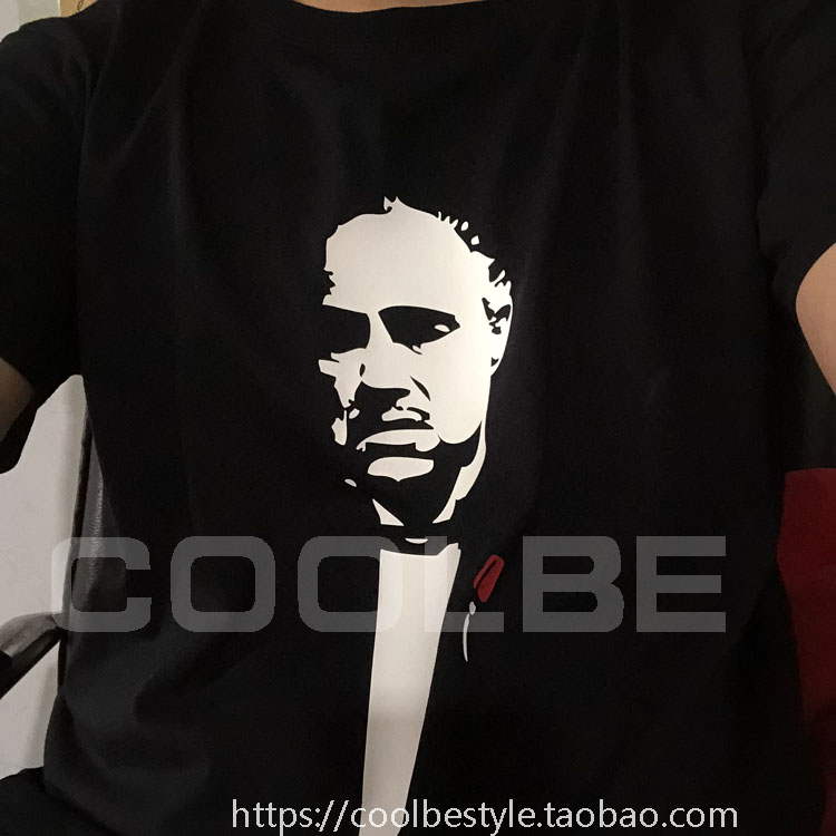 电影教父情侣装短袖t恤