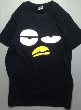 酷企鹅 T恤 Q版卡通酷企鹅短袖T恤酷企鹅XO情侣装男女短袖T恤