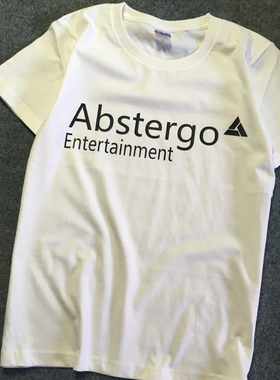 阿布斯泰戈工业公司logo Abstergo刺客信条T恤短袖男夏季短袖t恤