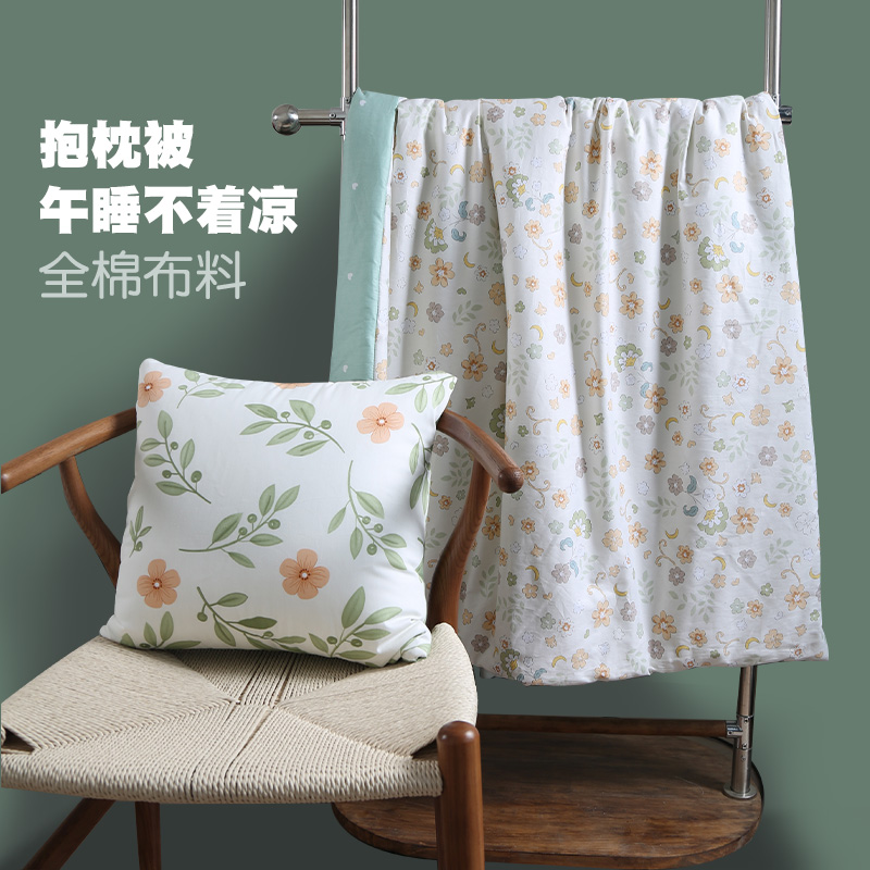 抱枕被子两用空调车载靠垫儿童棉
