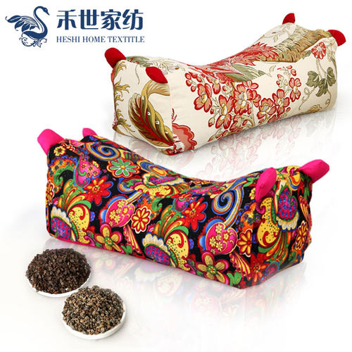 禾世颈椎传统老虎荞麦皮枕头