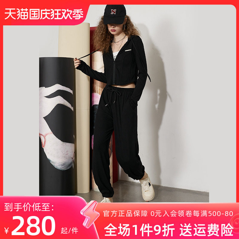 妖精的口袋卫衣裤子两件套装女2023春夏季新款小个子时尚休闲套装使用感如何?