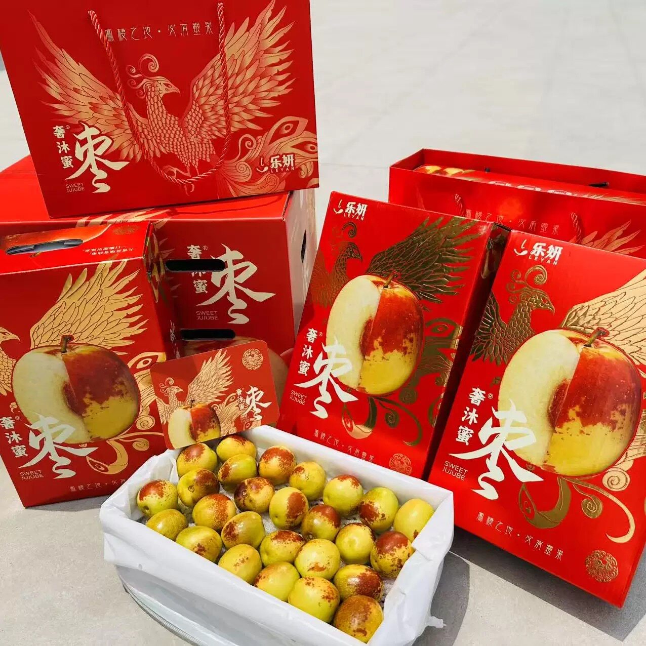 【乐妍奢沐蜜枣】当季限定新鲜陕西大冬枣礼盒装脆甜爽口纯甜