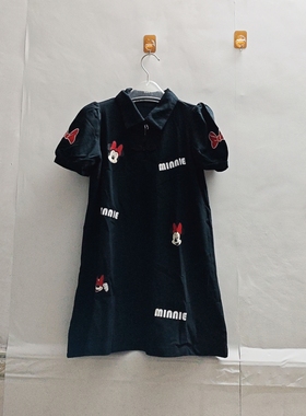 清迪品牌Polo裙女童连衣裙夏款纯棉时尚洋气10.11.12.13.14.15