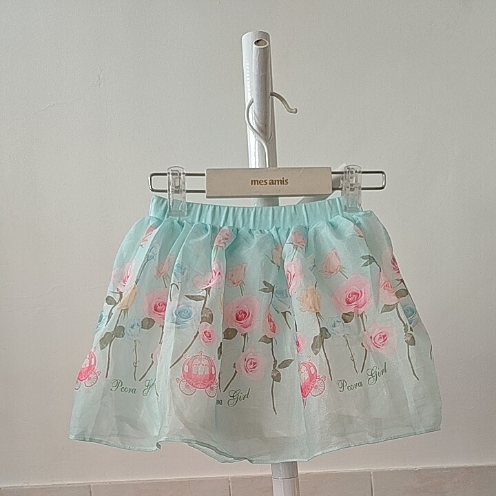 巴柯拉女童半身裙夏款儿童洋气时髦裙子中大童女孩